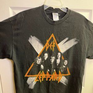 Vintage 2003 DEF LEPPARD Concert Tour XL T-Shirt Black Made in USA